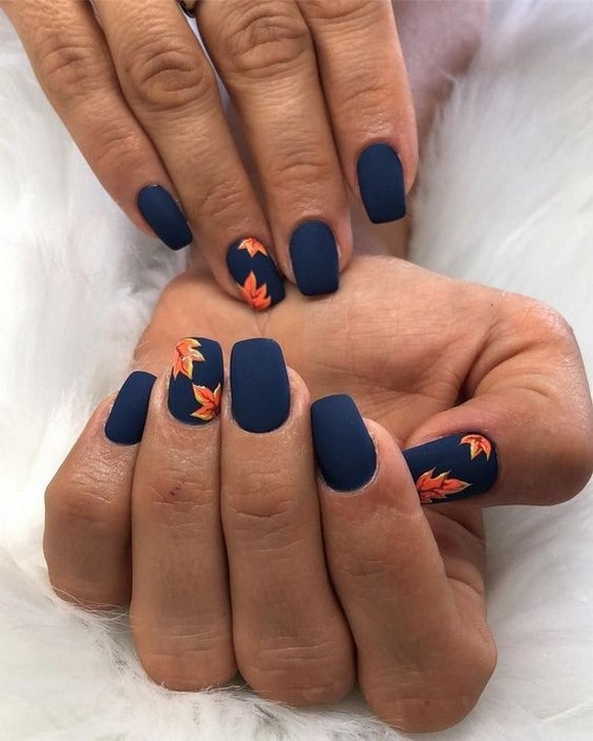 20 Adorable Fall Nail Art Ideas 08
