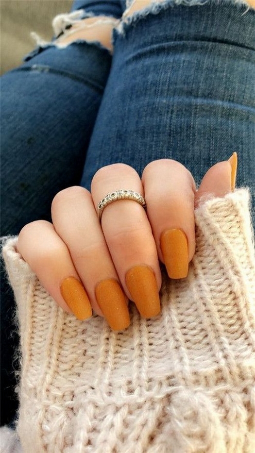 20 Adorable Fall Nail Art Ideas 09