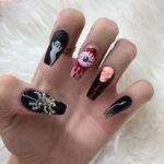 50 Cute Halloween Nail Art You Will Love 12