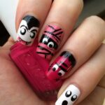 50 Cute Halloween Nail Art You Will Love 17