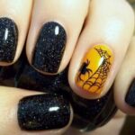 50 Cute Halloween Nail Art You Will Love 48