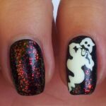 50 Cute Halloween Nail Art You Will Love 53