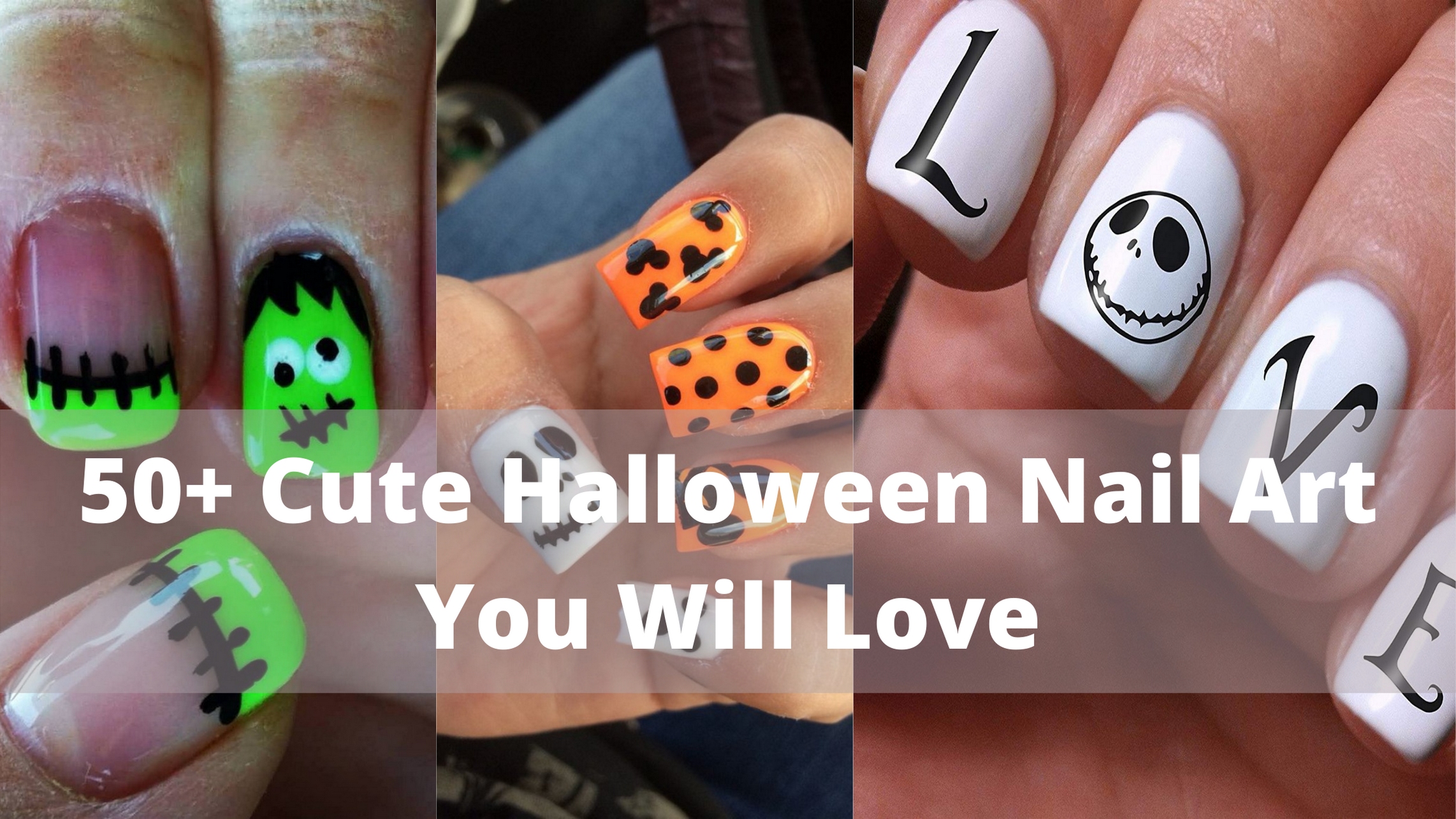 50 Cute Halloween Nail Art You Will Love 63