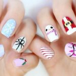 50 Lovely Chrismas Nail Art You Need to 25