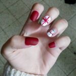 50 Lovely Chrismas Nail Art You Need to 34