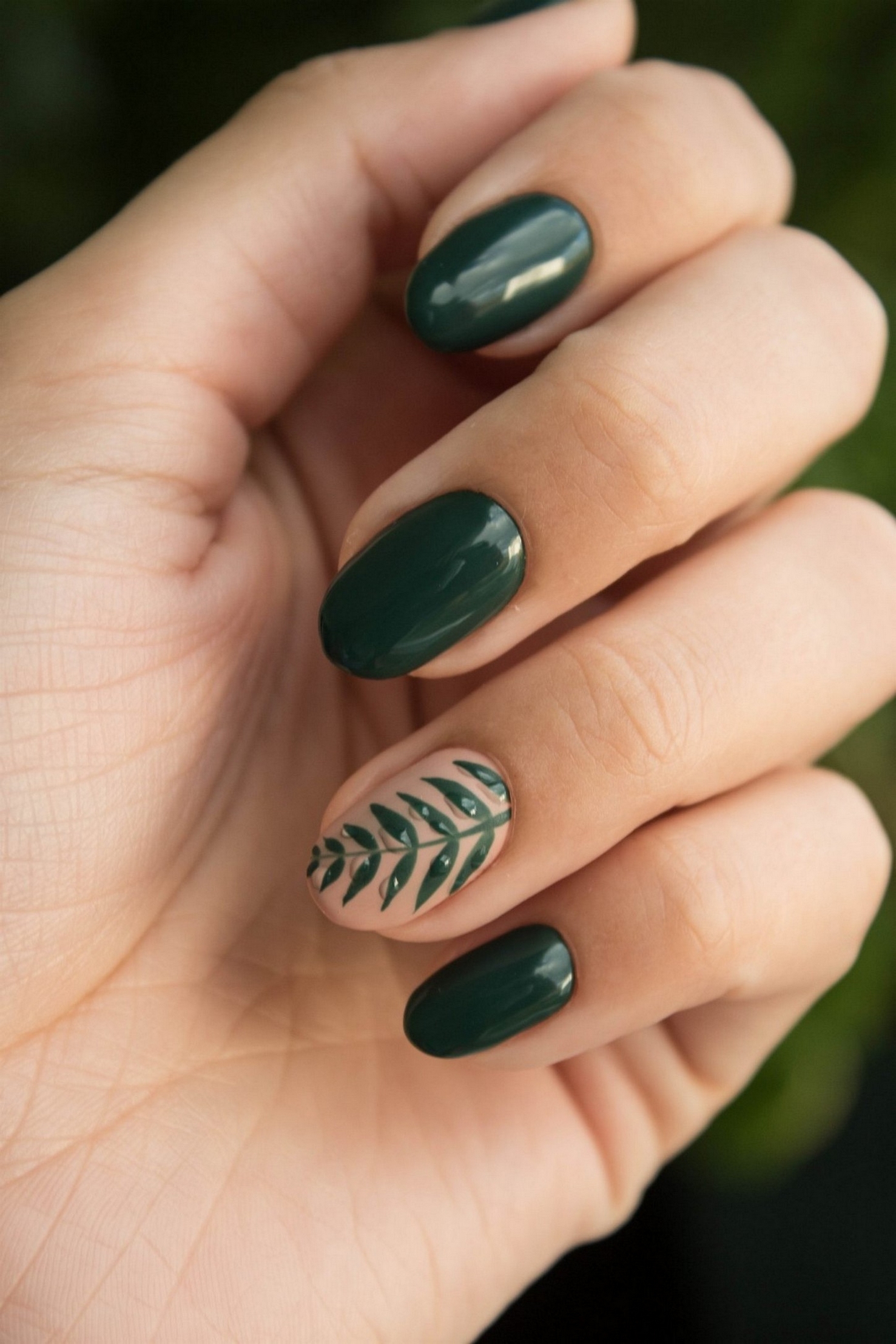 50 Lovely Chrismas Nail Art You Need to 35
