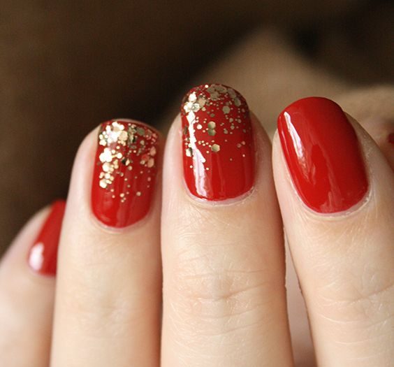 50 Lovely Chrismas Nail Art You Need to 38