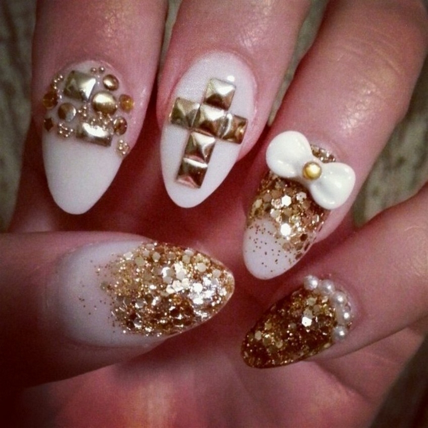 50 Lovely Chrismas Nail Art You Need to 59