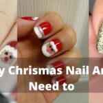 50 Lovely Chrismas Nail Art You Need to 60