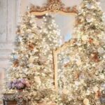 70 Catchy Silver and Gold Christmas Trees Decor You Need to See 39