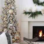 70 Catchy Silver and Gold Christmas Trees Decor You Need to See 59