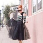 40 Simple Glam Black Tulle Skirt Outfits Ideas 5