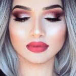 49 Ideas Glam Valentines Night Makeup Look 45