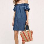 55 Casual Denim Dresses for Outing Ideas 21