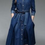 55 Casual Denim Dresses for Outing Ideas 4