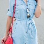 55 Casual Denim Dresses for Outing Ideas 41