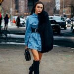 55 Casual Denim Dresses for Outing Ideas 5