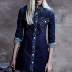 55 Casual Denim Dresses for Outing Ideas 6