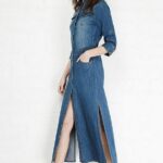 55 Casual Denim Dresses for Outing Ideas 8