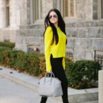 60 Adorable Yellow Outfit for Winter 12