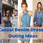 Casual Denim Dresses for Outing Ideas