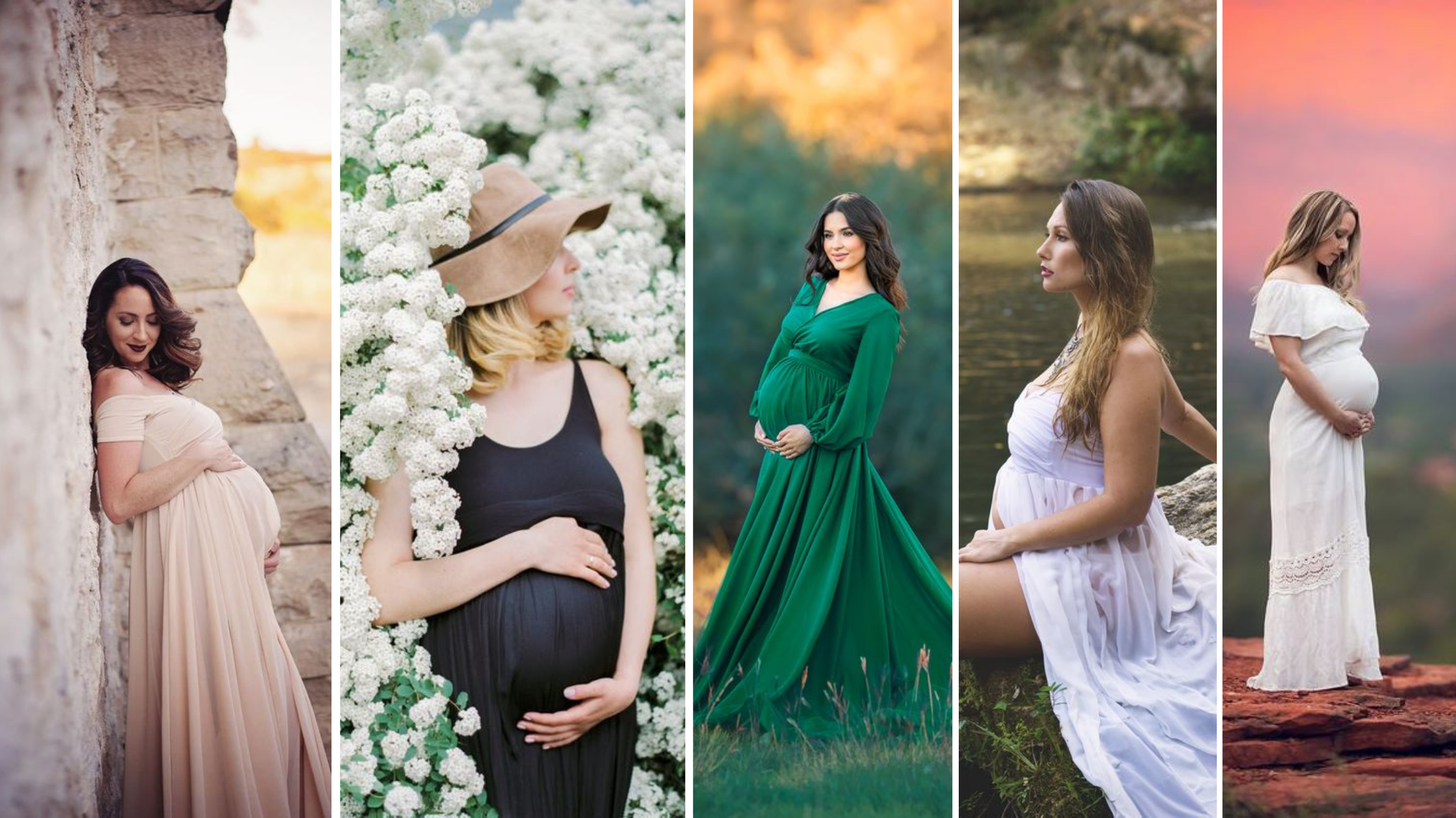 Outdoor Maternity Photoshoot Ideas