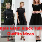 Simple Glam Black Tulle Skirt Outfits Ideas