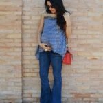 50 Comfy Jeans Outfits For Pregnant Women Ideas 33