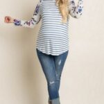 50 Comfy Jeans Outfits For Pregnant Women Ideas 55