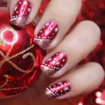 50 Cute and Festive Christmas Nail Design You Should to See 20