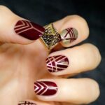 50 Cute and Festive Christmas Nail Design You Should to See 35