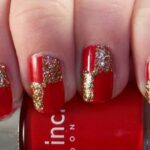 50 Cute and Festive Christmas Nail Design You Should to See 49