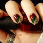 50 Cute and Festive Christmas Nail Design You Should to See 54