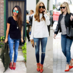 50 Modern Look Jeans and Red Shoes Outfit Ideas