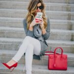 50 Modern Look Jeans and Red Shoes Outfit Ideas 43