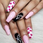 50 Nail Art Ideas for Valentines Day You Need to See 35