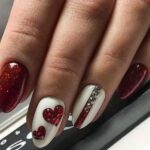 50 Nail Art Ideas for Valentines Day You Need to See 43