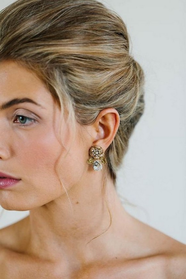 50 Stud Earring for Wedding Brides Ideas 07