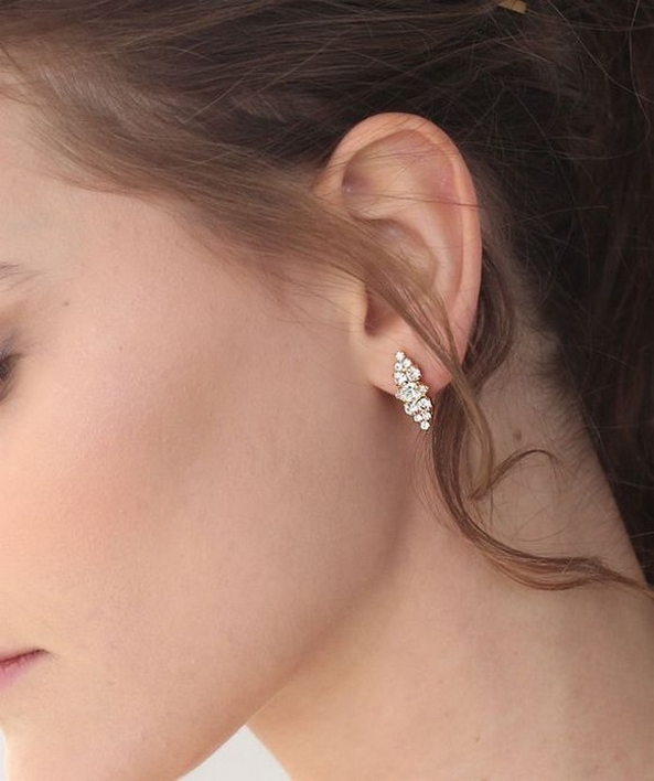 50 Stud Earring for Wedding Brides Ideas 26