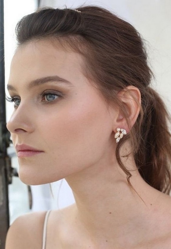 50 Stud Earring for Wedding Brides Ideas 28