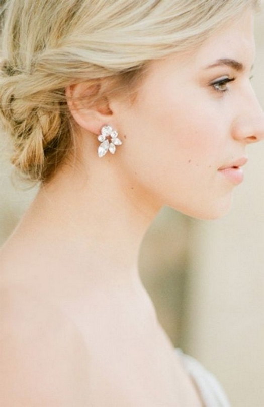 50 Stud Earring for Wedding Brides Ideas 37