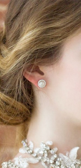 50 Stud Earring for Wedding Brides Ideas 38