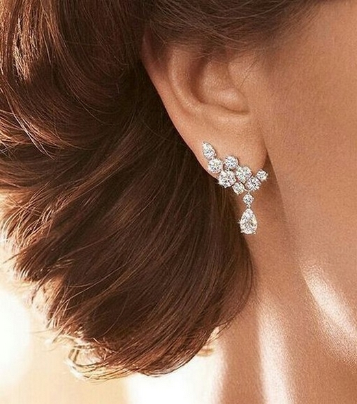 50 Stud Earring for Wedding Brides Ideas 43