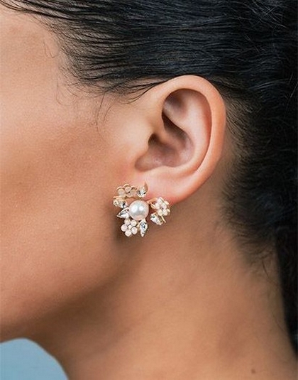 50 Stud Earring for Wedding Brides Ideas 44
