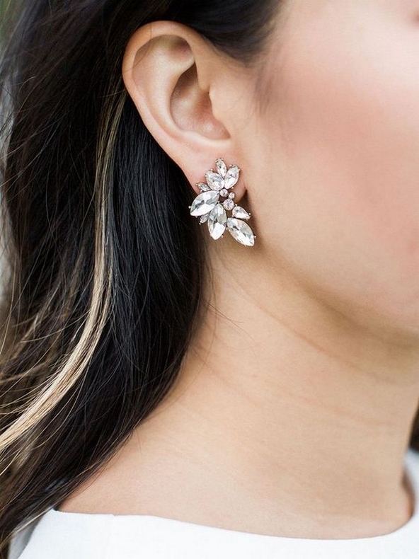 50 Stud Earring for Wedding Brides Ideas 50