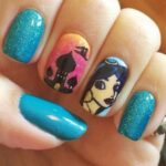 60 Disney Themed Nail Art Ideas 31