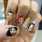 60 Disney Themed Nail Art Ideas 35