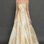 60 Gold Glam Wedding Dresses Inspiration 05