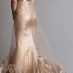 60 Gold Glam Wedding Dresses Inspiration 20