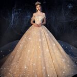 60 Gold Glam Wedding Dresses Inspiration 21